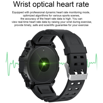 FD68 1.3 inch Color Round Screen Sport Smart Watch, Support Heart Rate / Multi-Sports Mode-TIME.SHOP