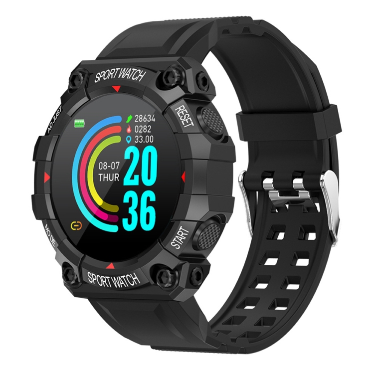 FD68 1.3 inch Color Round Screen Sport Smart Watch, Support Heart Rate / Multi-Sports Mode-TIME.SHOP