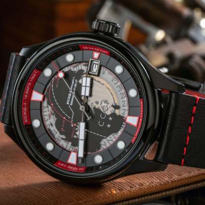 CCCP Space Leonov Automatic Black-TIME.SHOP