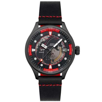 CCCP Space Leonov Automatic Black-TIME.SHOP