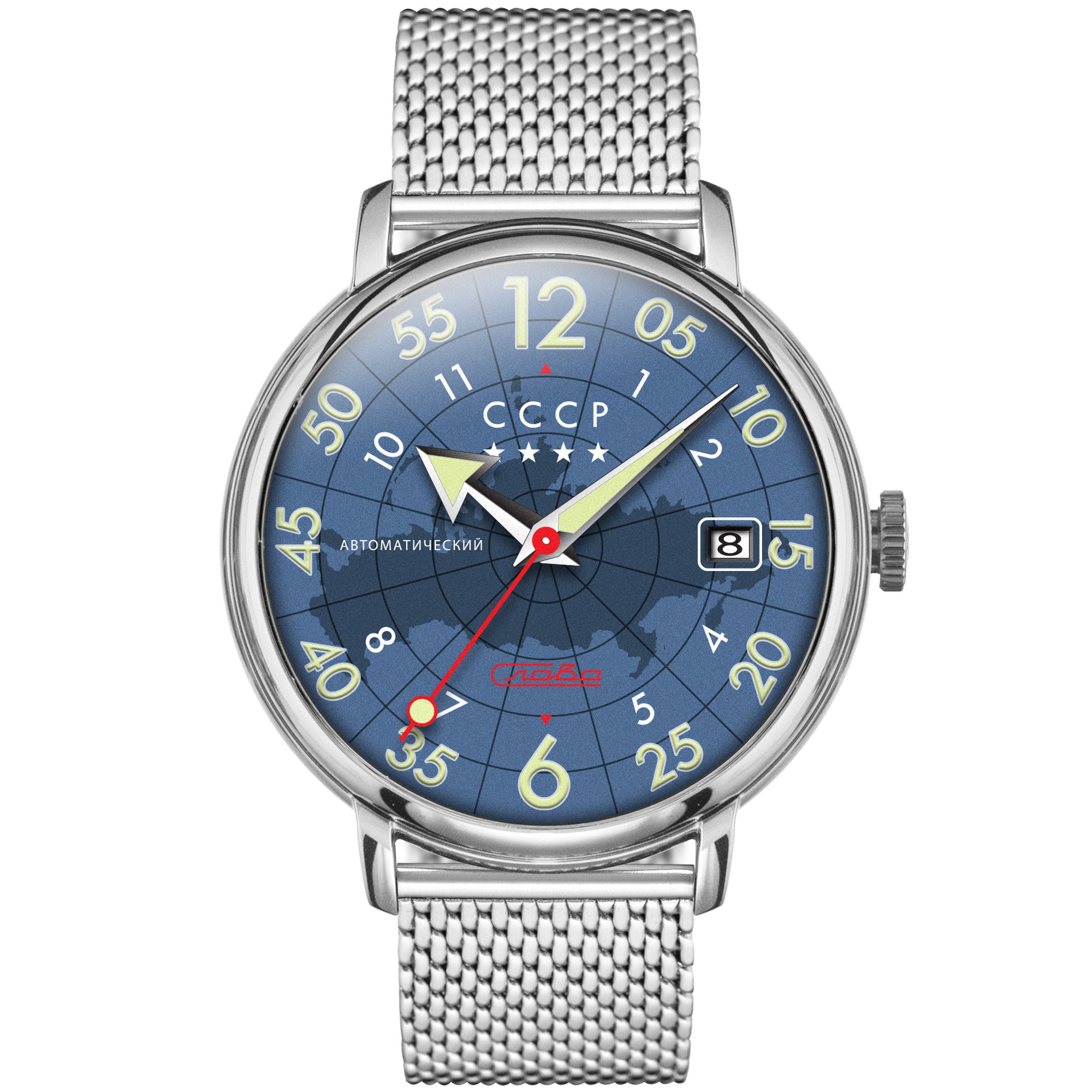 CCCP Hereos Comrade Automatic Blue Steel-TIME.SHOP
