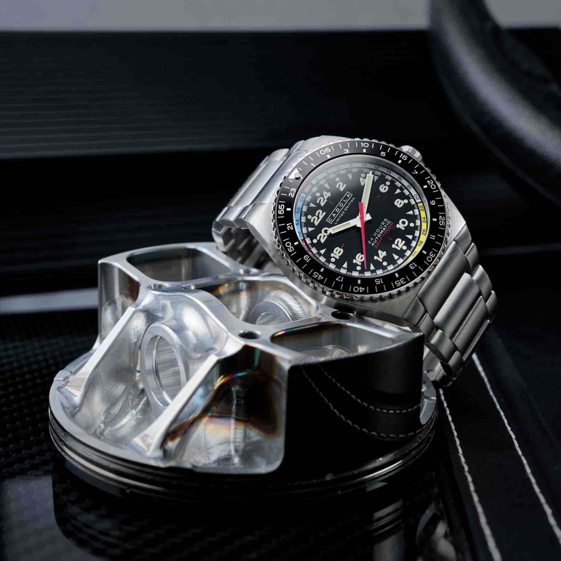 Cadola Dog Leg Automatic Jet Black-TIME.SHOP