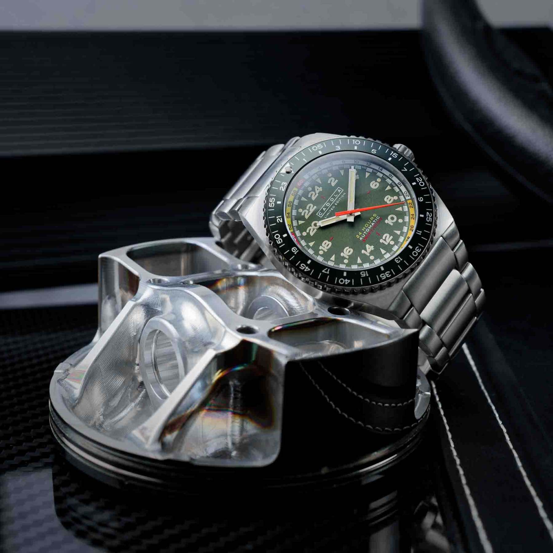 Cadola Dog Leg Automatic Green-TIME.SHOP