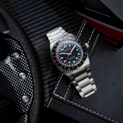 Cadola Dog Leg Automatic Jet Black-TIME.SHOP