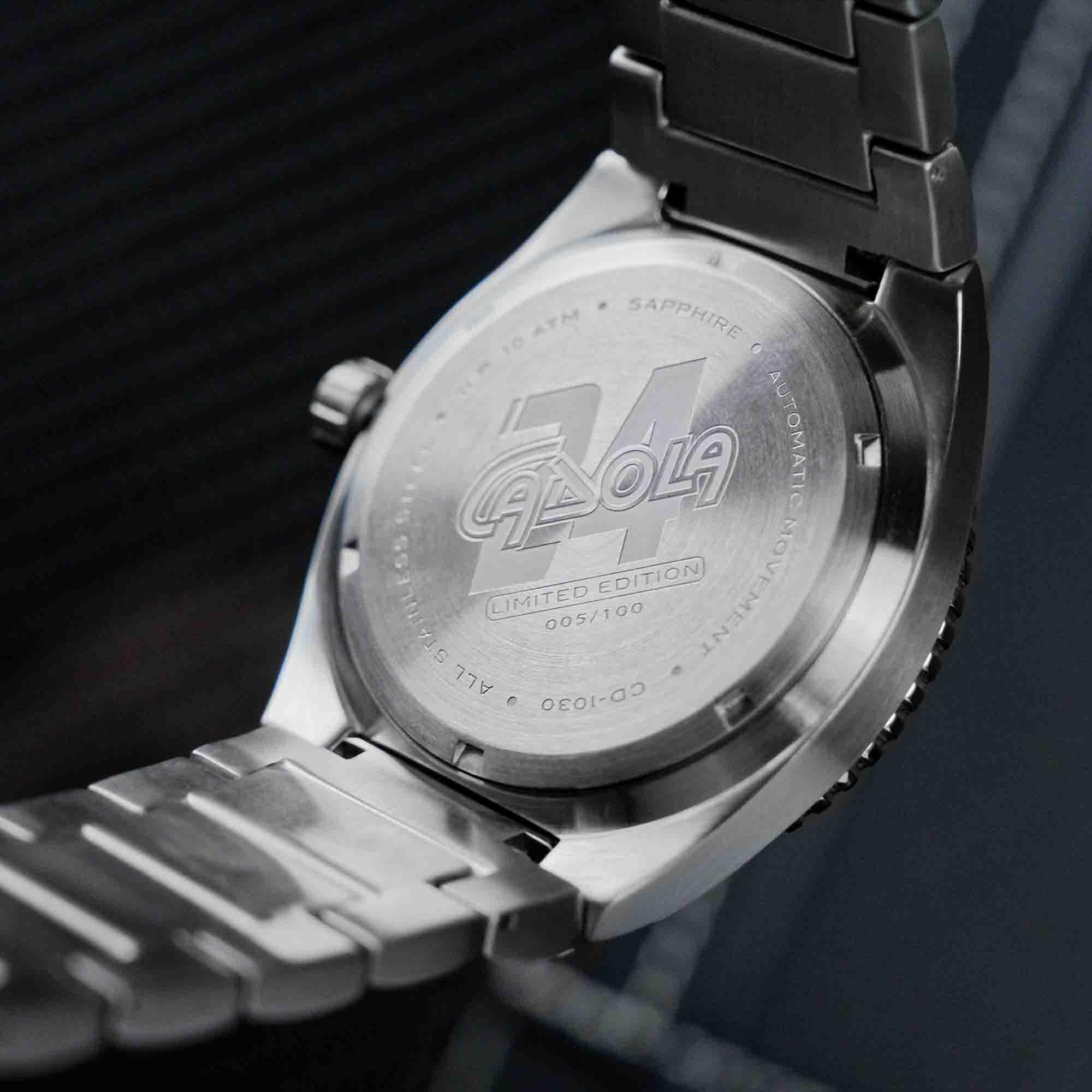 Cadola Dog Leg Automatic Jet Black-TIME.SHOP