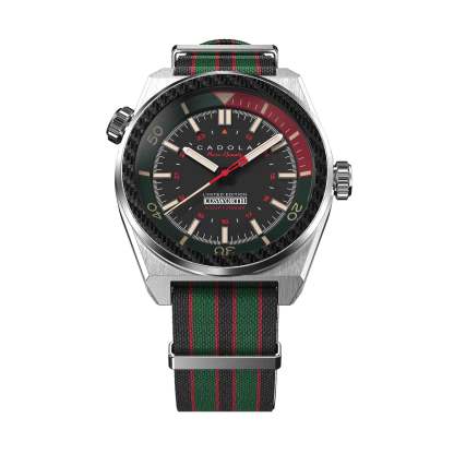Cadola Cosworth Costin Meca Quartz Pitstop Black-TIME.SHOP