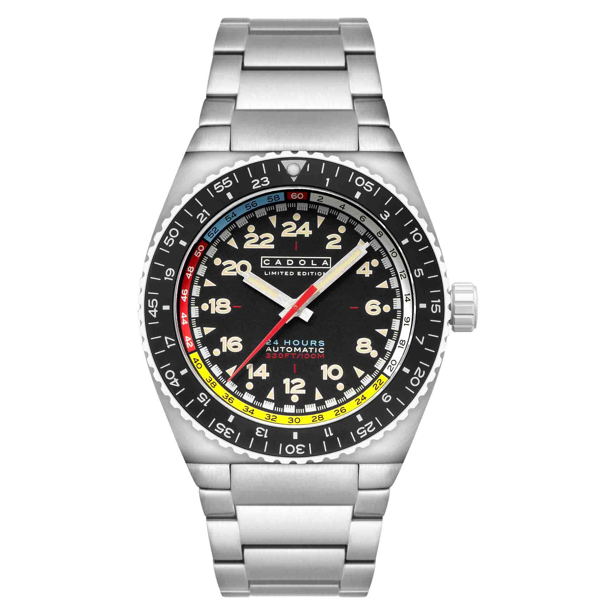 Cadola Dog Leg Automatic Jet Black-TIME.SHOP