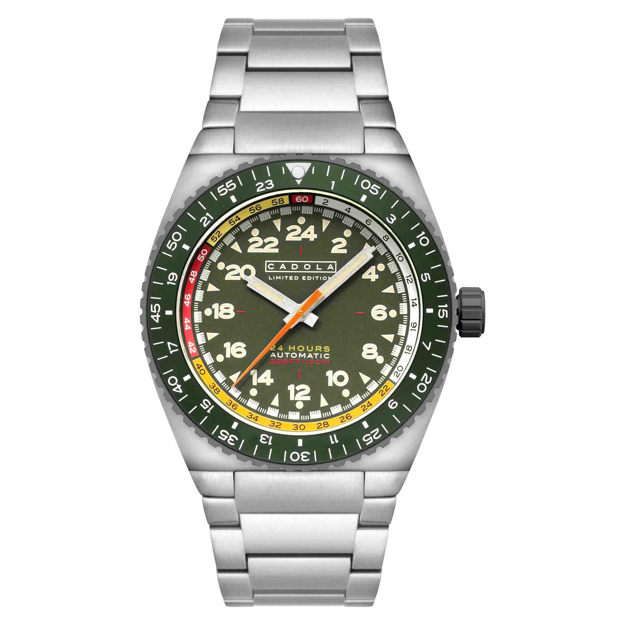 Cadola Dog Leg Automatic Green-TIME.SHOP