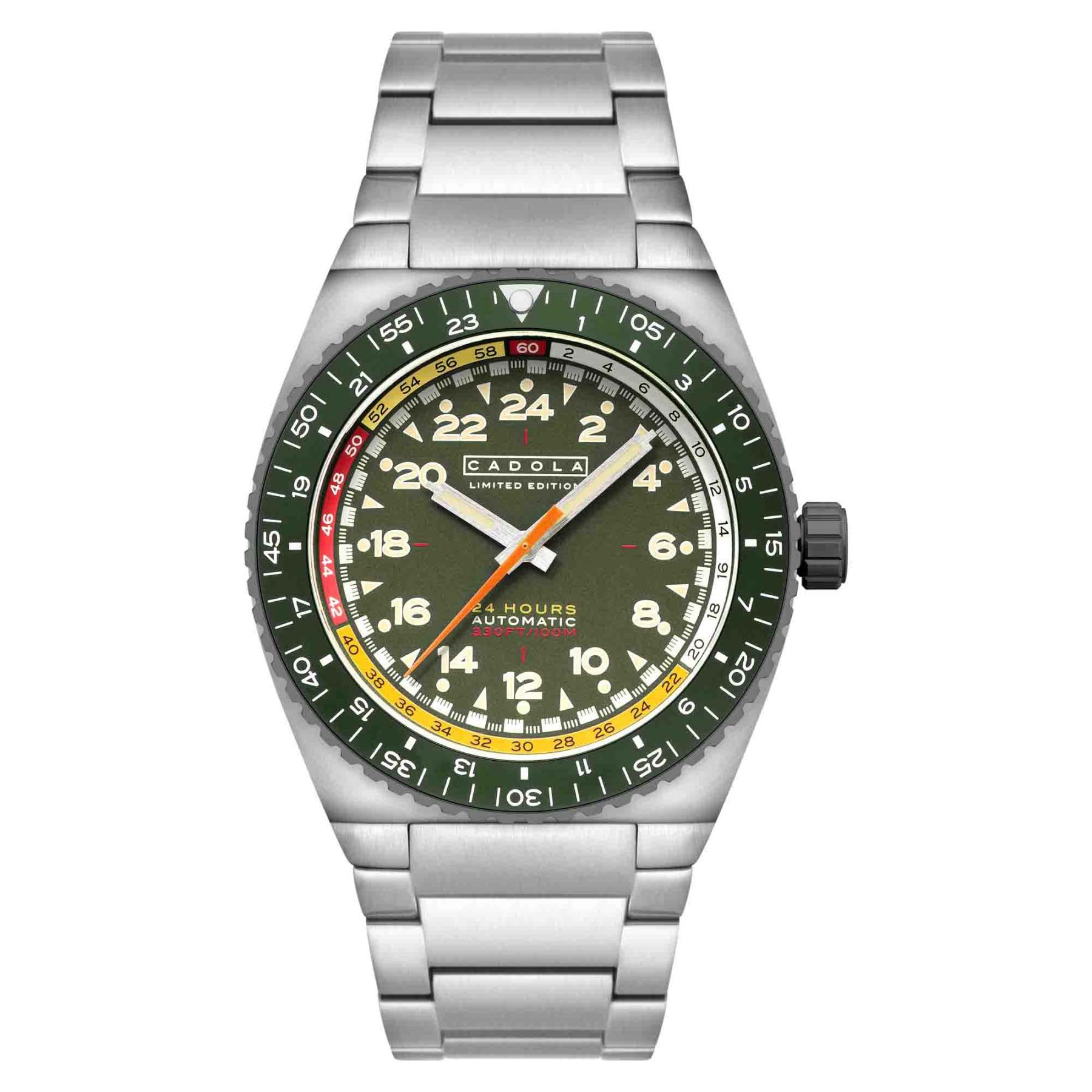 Cadola Dog Leg Automatic Green-TIME.SHOP