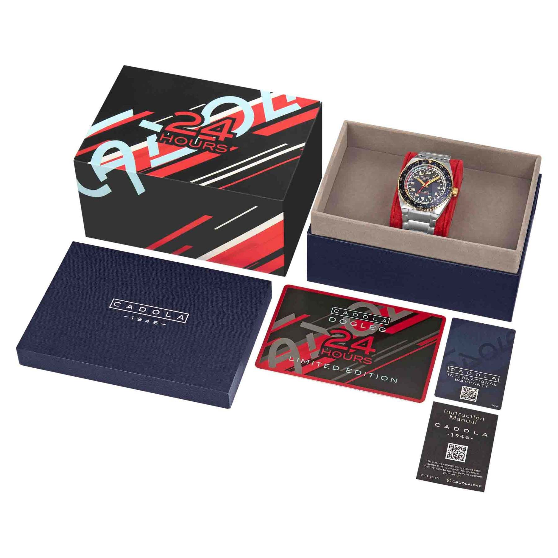 Cadola Dog Leg Automatic Royal Blue-TIME.SHOP