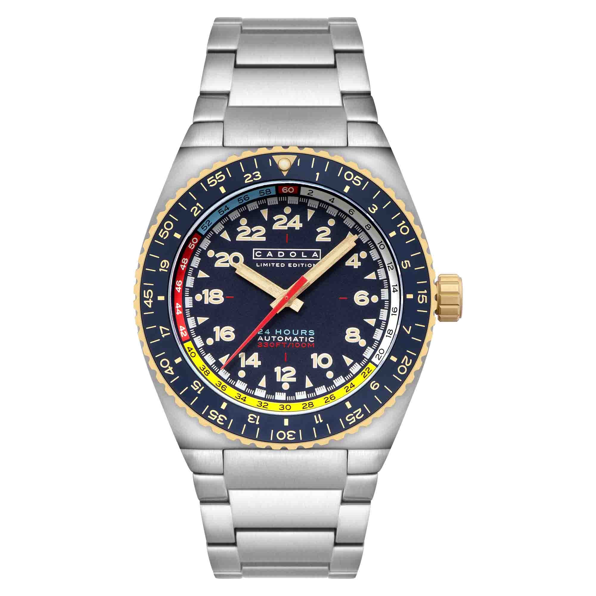 Cadola Dog Leg Automatic Royal Blue-TIME.SHOP