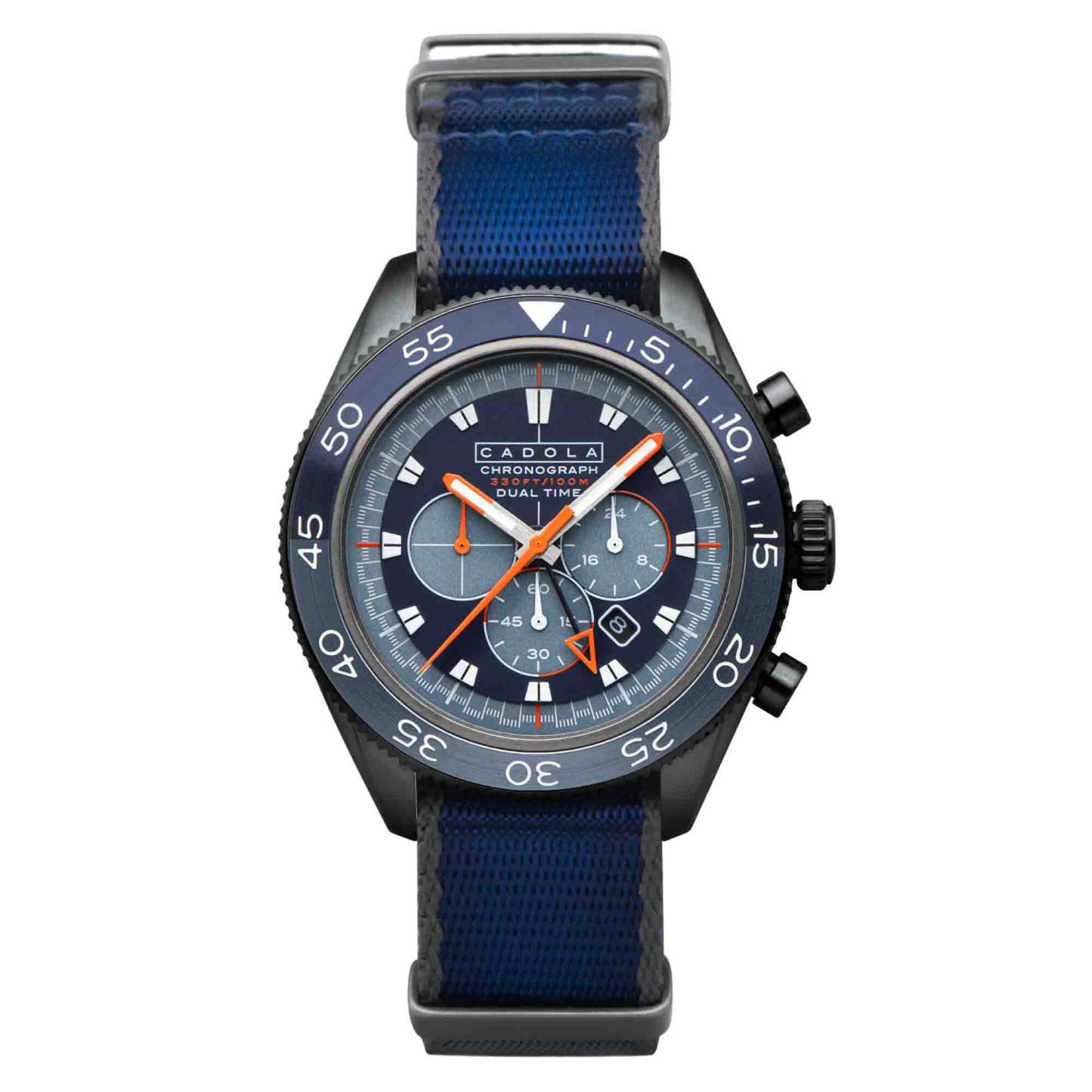 Cadola Ahrens Chronograph Atlantic Blue-TIME.SHOP