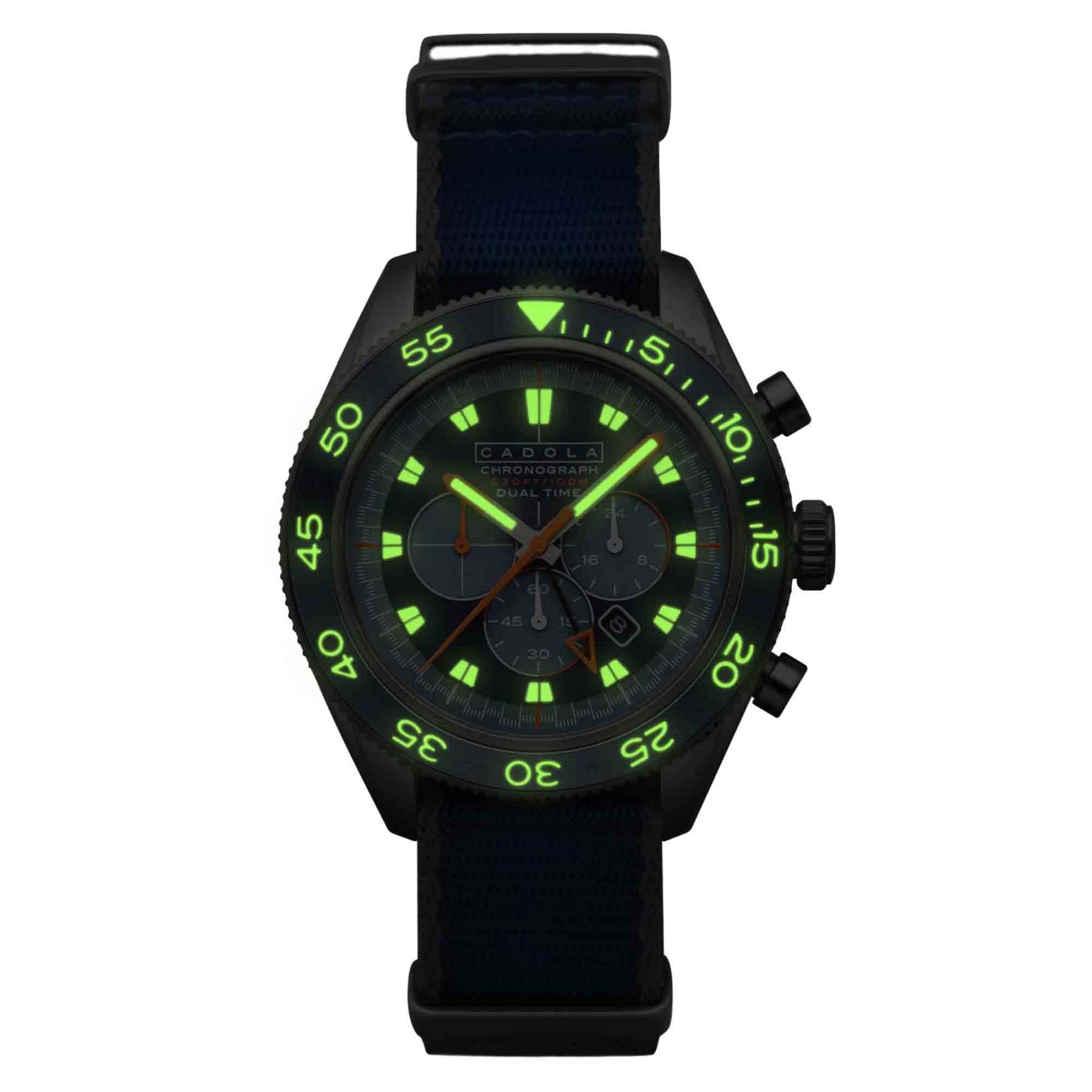 Cadola Ahrens Chronograph Atlantic Blue-TIME.SHOP