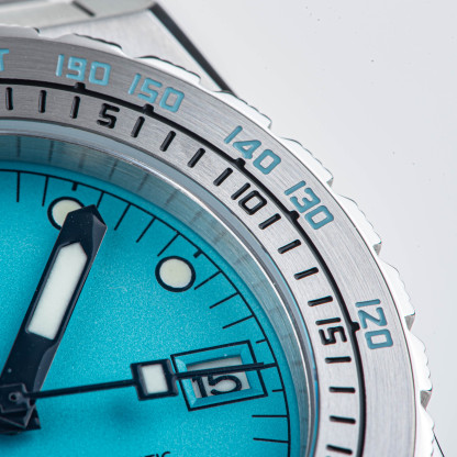 Seestern Vintage 407 600T Light Blue Dial Ceramic Bezel-TIME.SHOP