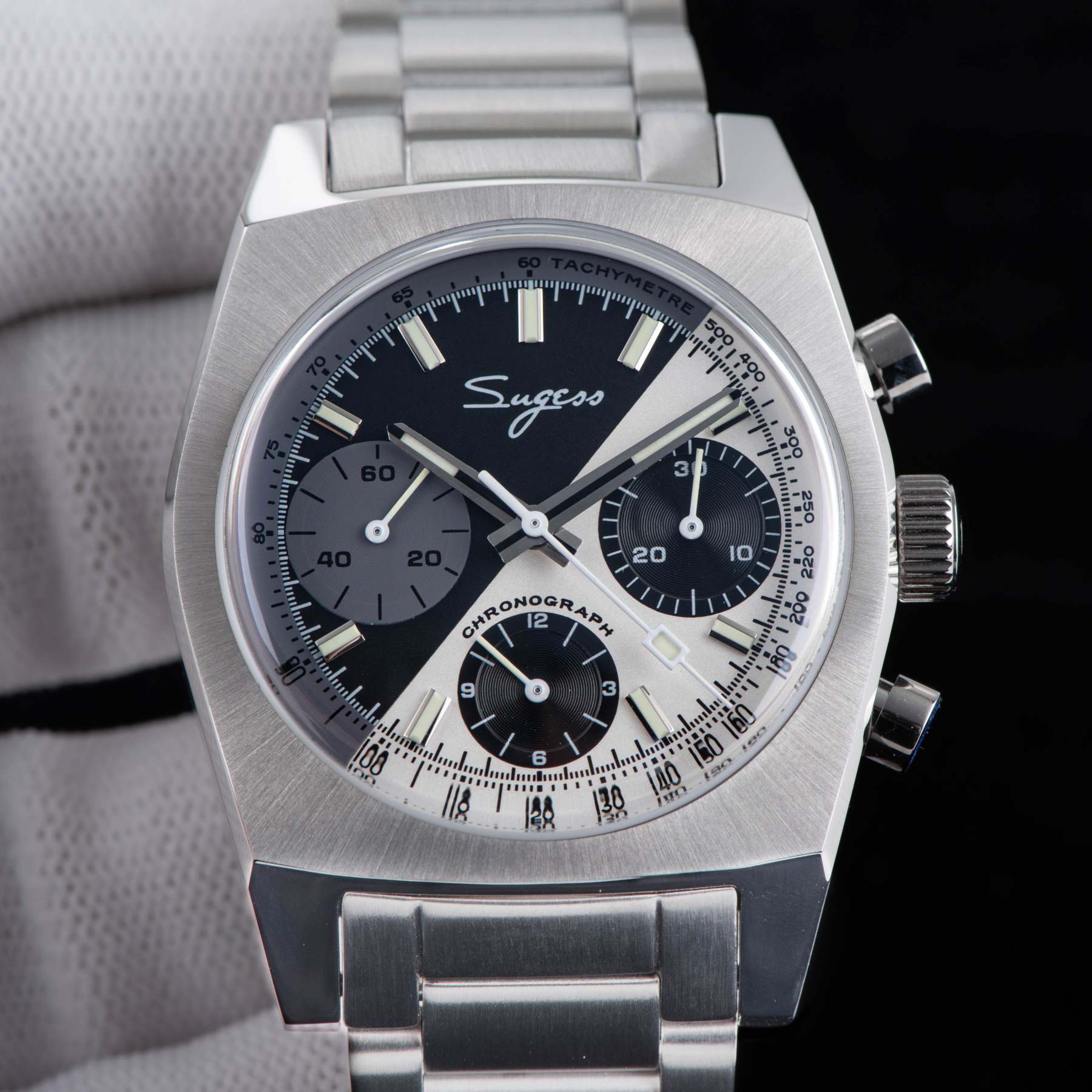 Chrono Heritage S419 Chronograph Zorro Dial-TIME.SHOP