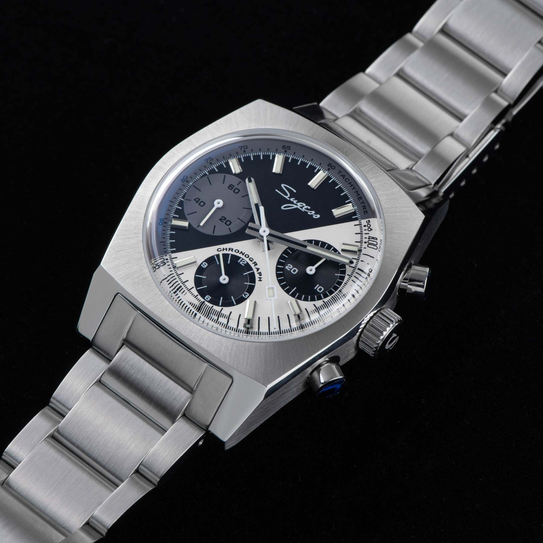 Chrono Heritage S419 Chronograph Zorro Dial-TIME.SHOP