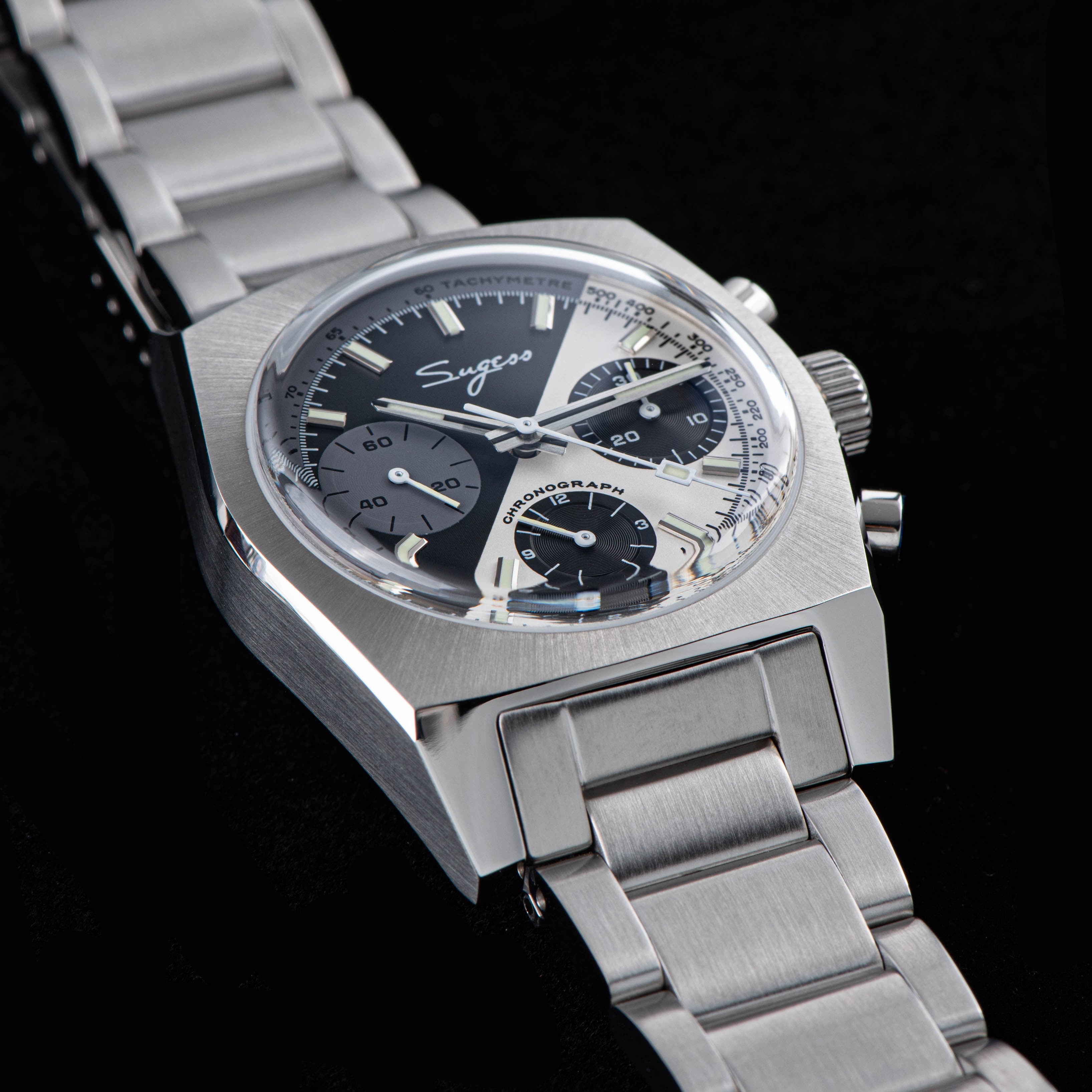 Chrono Heritage S419 Chronograph Zorro Dial-TIME.SHOP