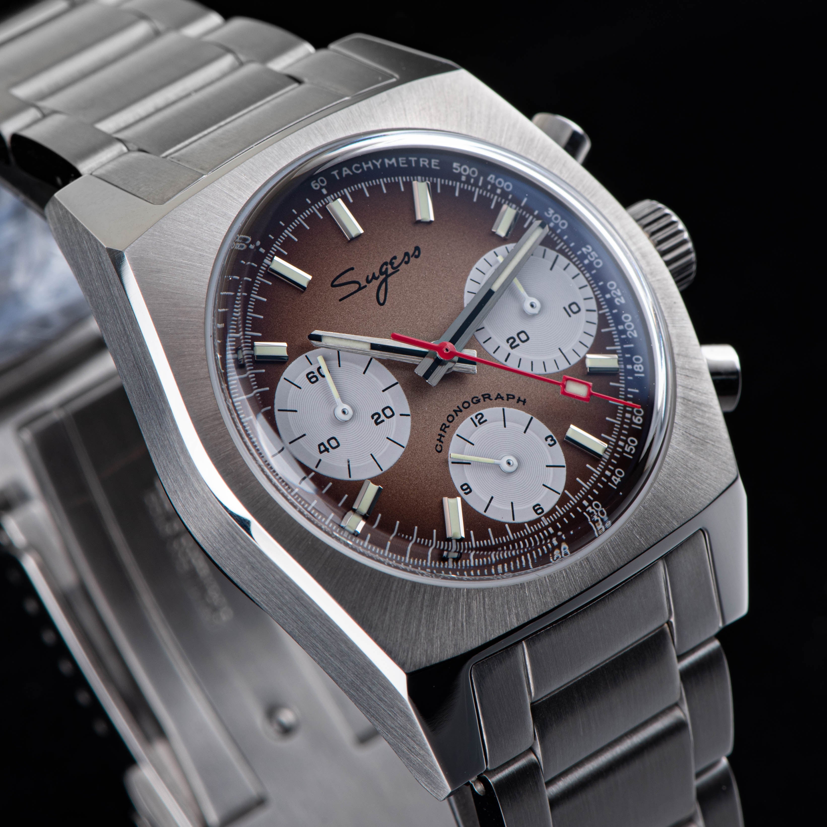 Chrono Heritage S419 Chronograph Smoke Fume Dial-TIME.SHOP