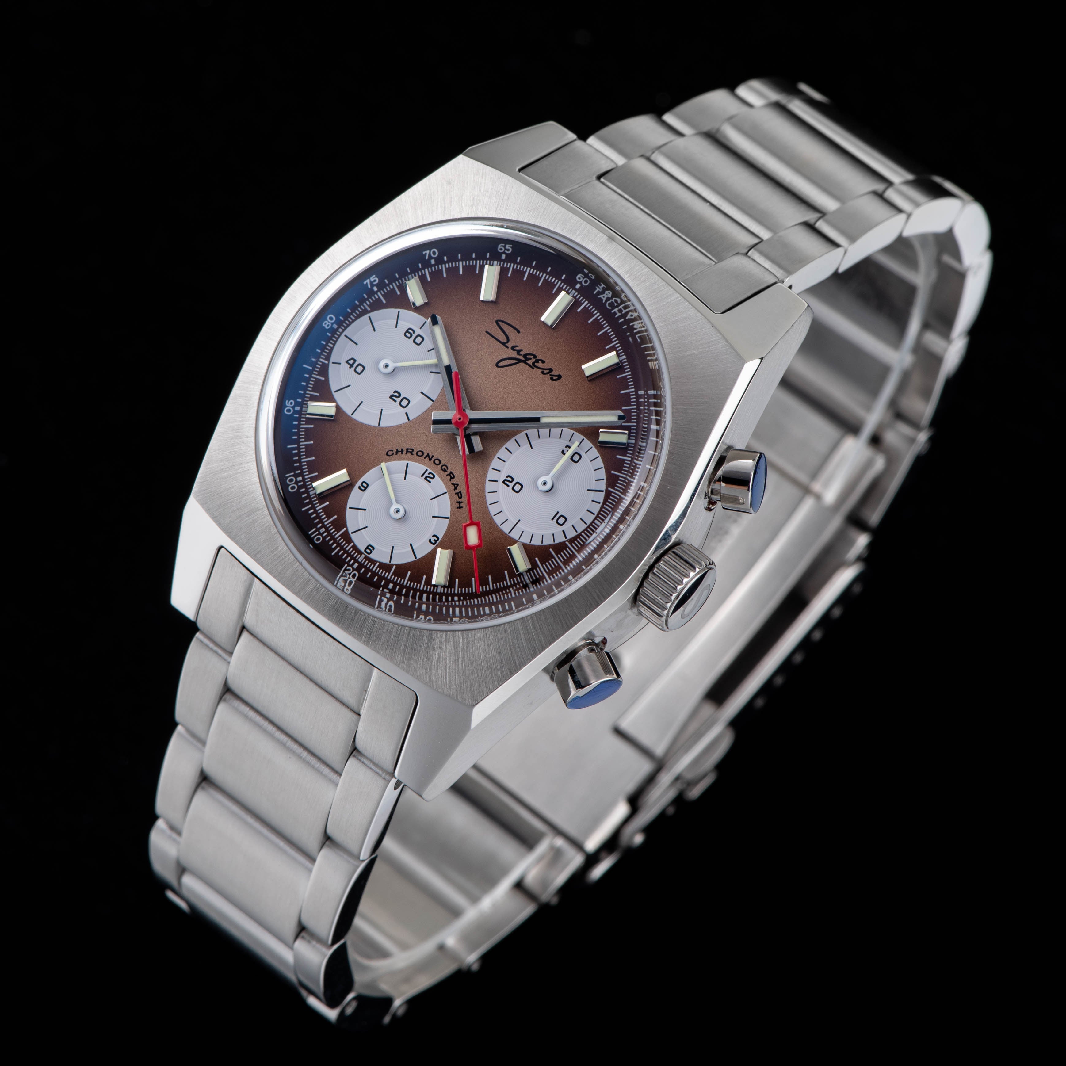 Chrono Heritage S419 Chronograph Smoke Fume Dial-TIME.SHOP