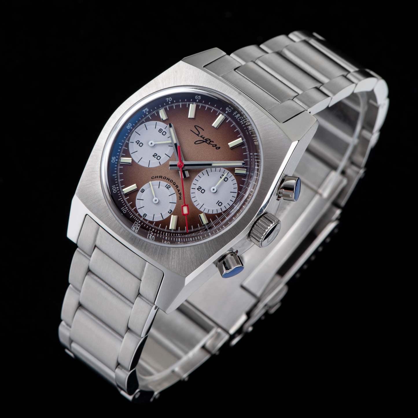 Chrono Heritage S419 Chronograph Smoke Fume Dial-TIME.SHOP