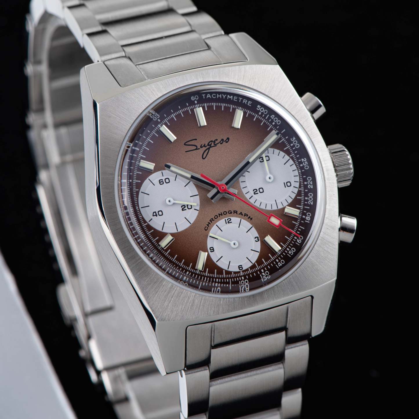 Chrono Heritage S419 Chronograph Smoke Fume Dial-TIME.SHOP