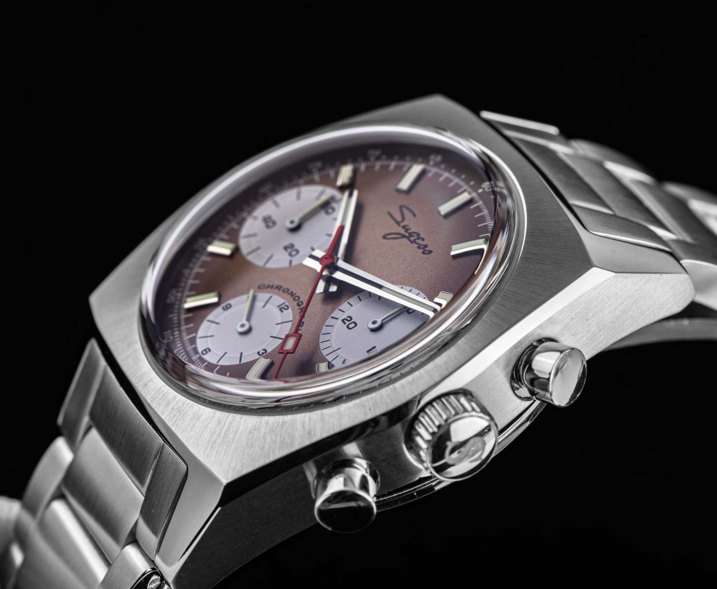 Chrono Heritage S419 Chronograph Smoke Fume Dial-TIME.SHOP