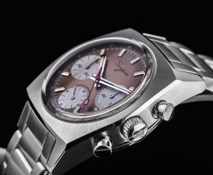 Chrono Heritage S419 Chronograph Smoke Fume Dial-TIME.SHOP