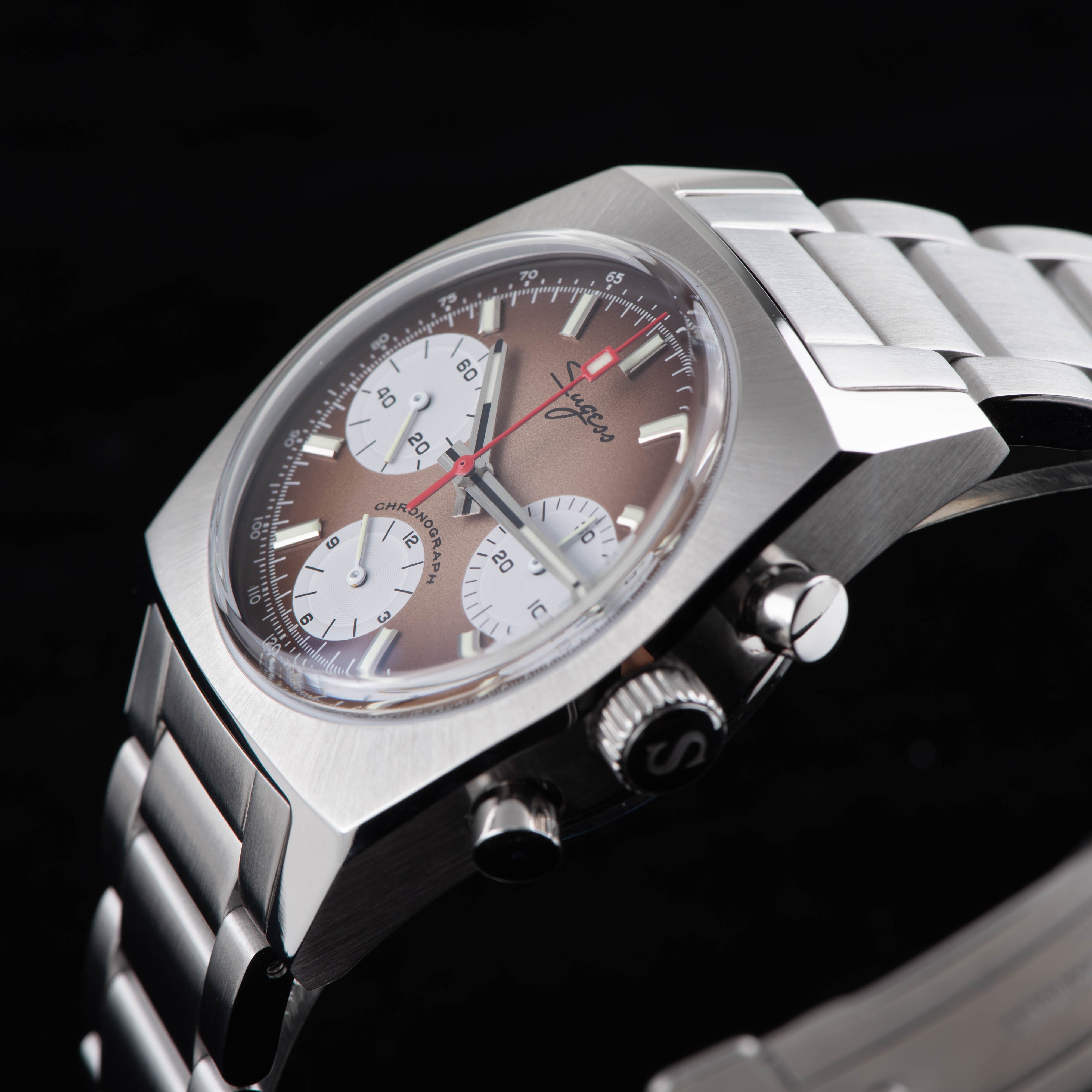 Chrono Heritage S419 Chronograph Smoke Fume Dial-TIME.SHOP