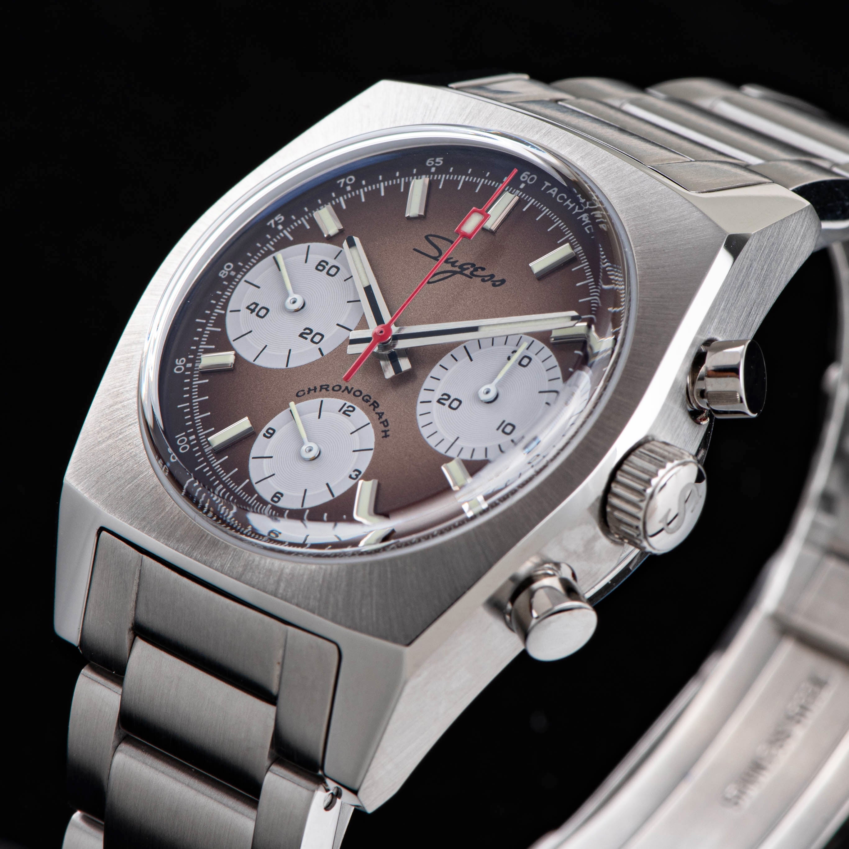 Chrono Heritage S419 Chronograph Smoke Fume Dial-TIME.SHOP