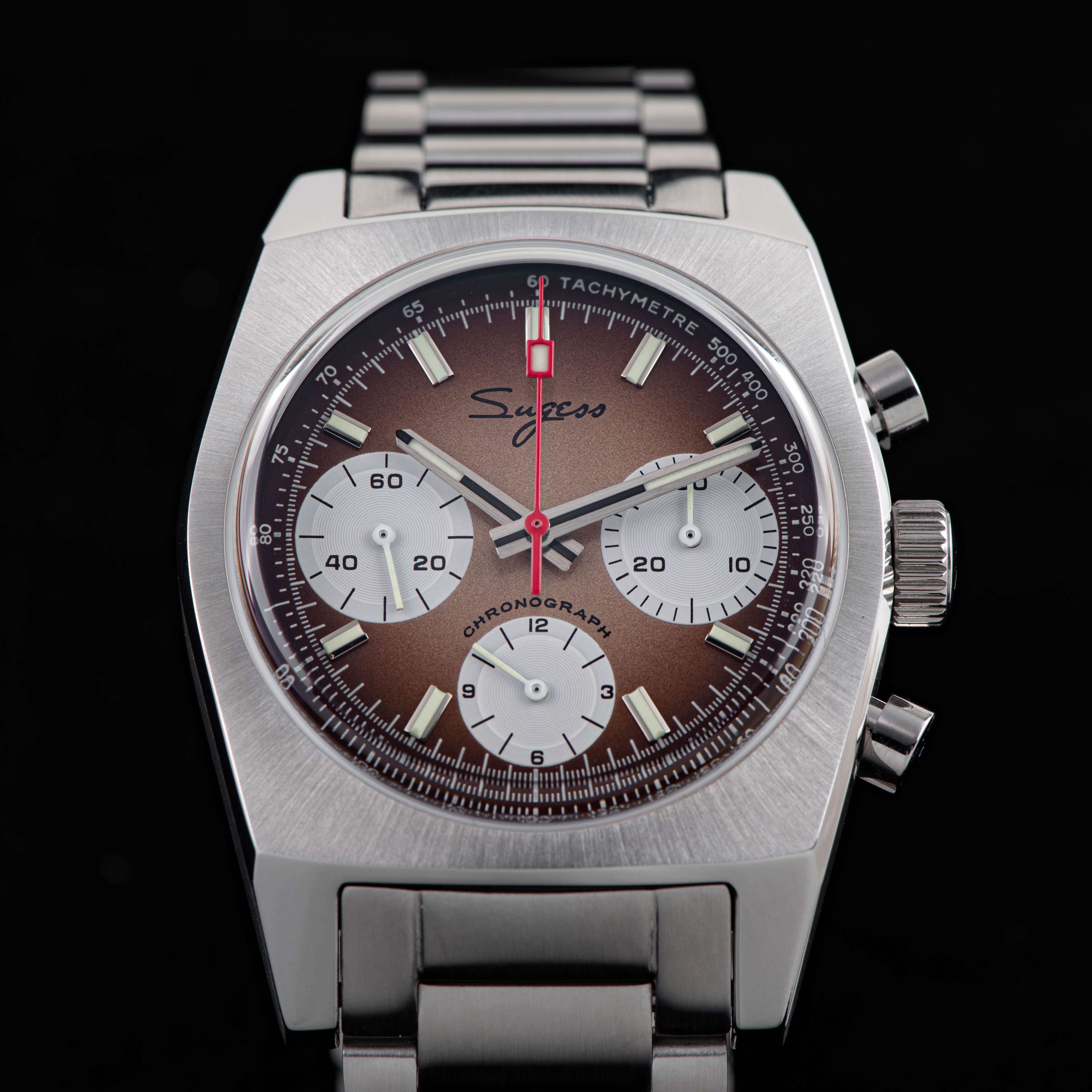 Chrono Heritage S419 Chronograph Smoke Fume Dial-TIME.SHOP