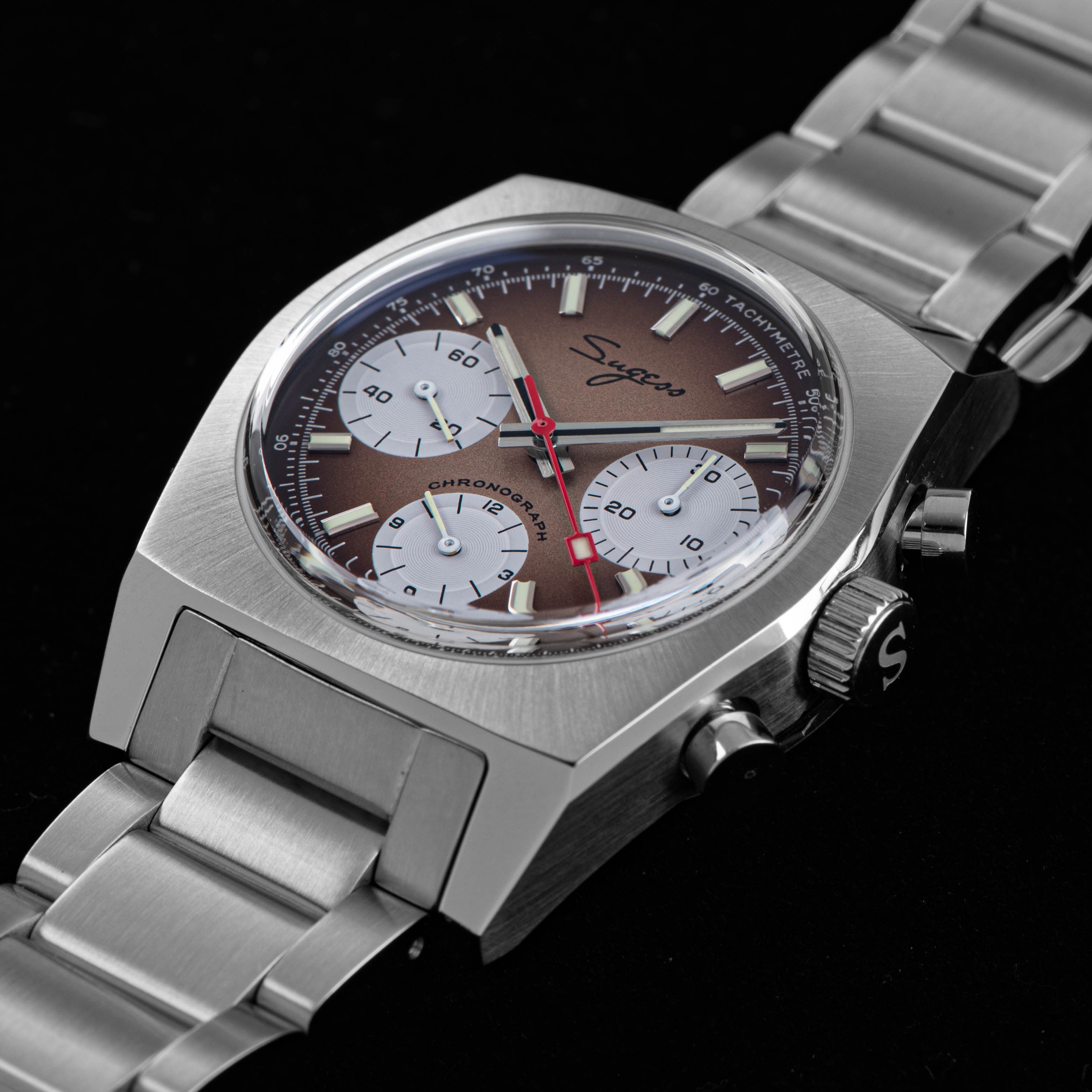 Chrono Heritage S419 Chronograph Smoke Fume Dial-TIME.SHOP