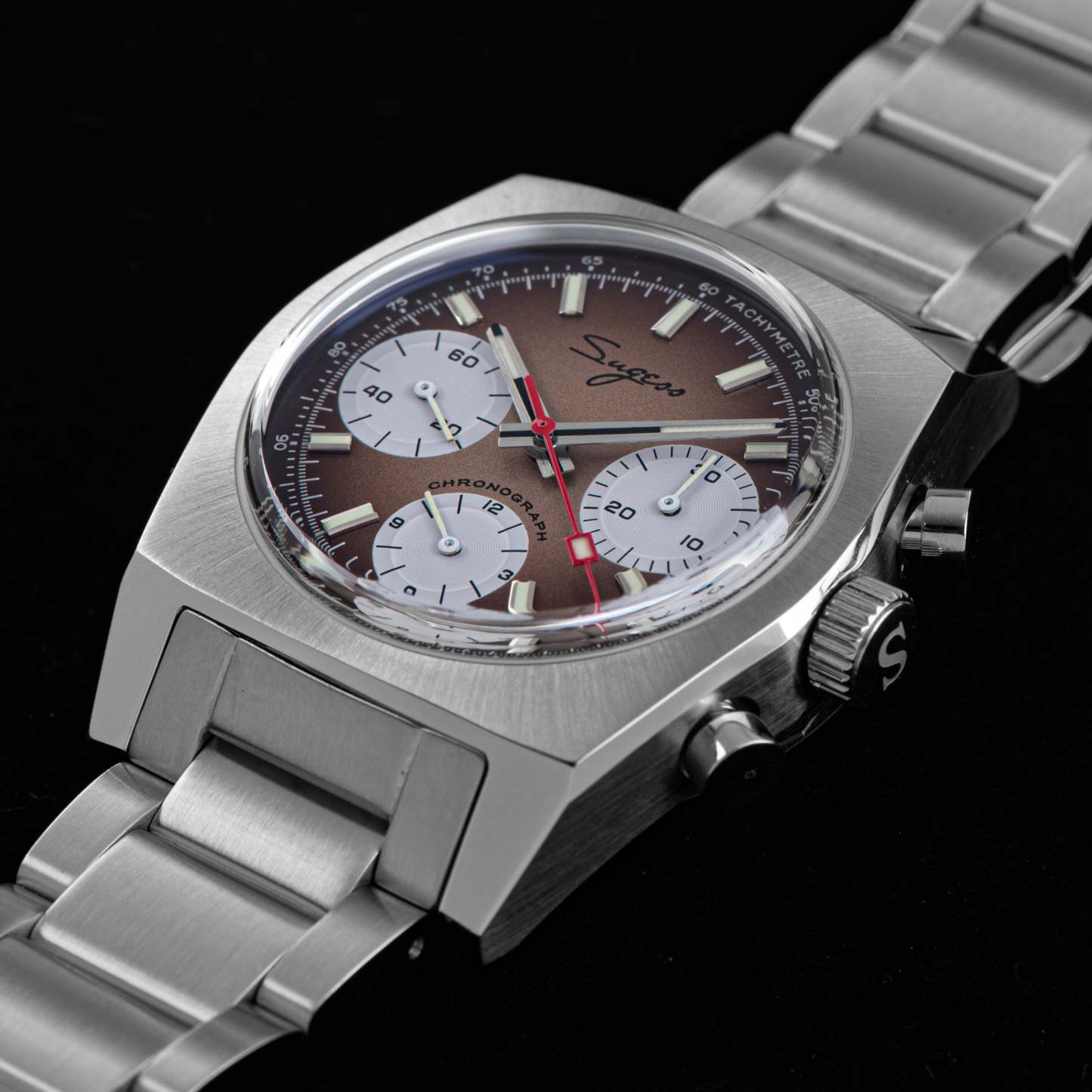Chrono Heritage S419 Chronograph Smoke Fume Dial-TIME.SHOP