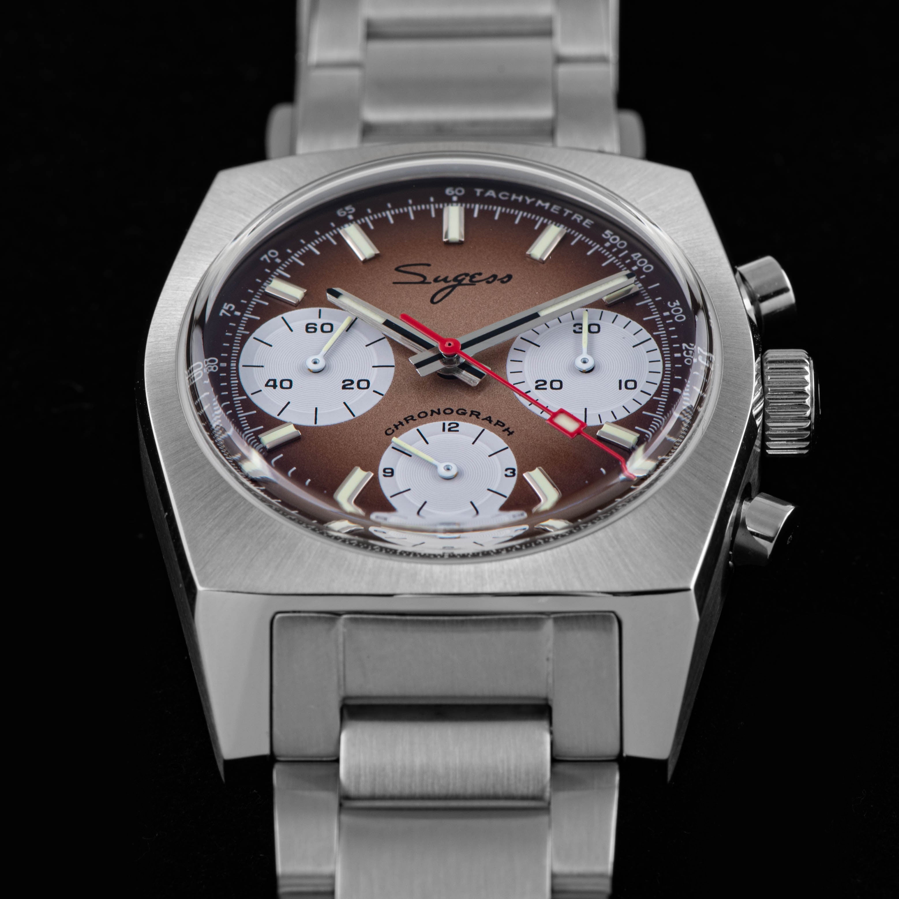 Chrono Heritage S419 Chronograph Smoke Fume Dial-TIME.SHOP