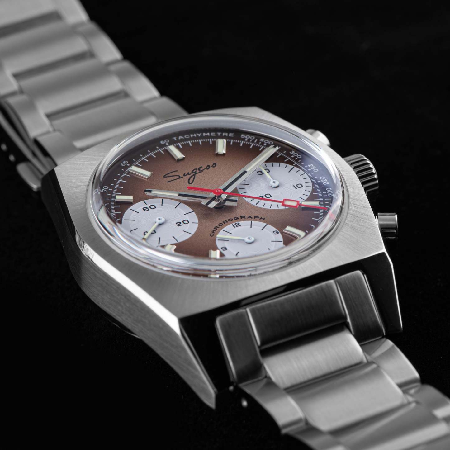 Chrono Heritage S419 Chronograph Smoke Fume Dial-TIME.SHOP