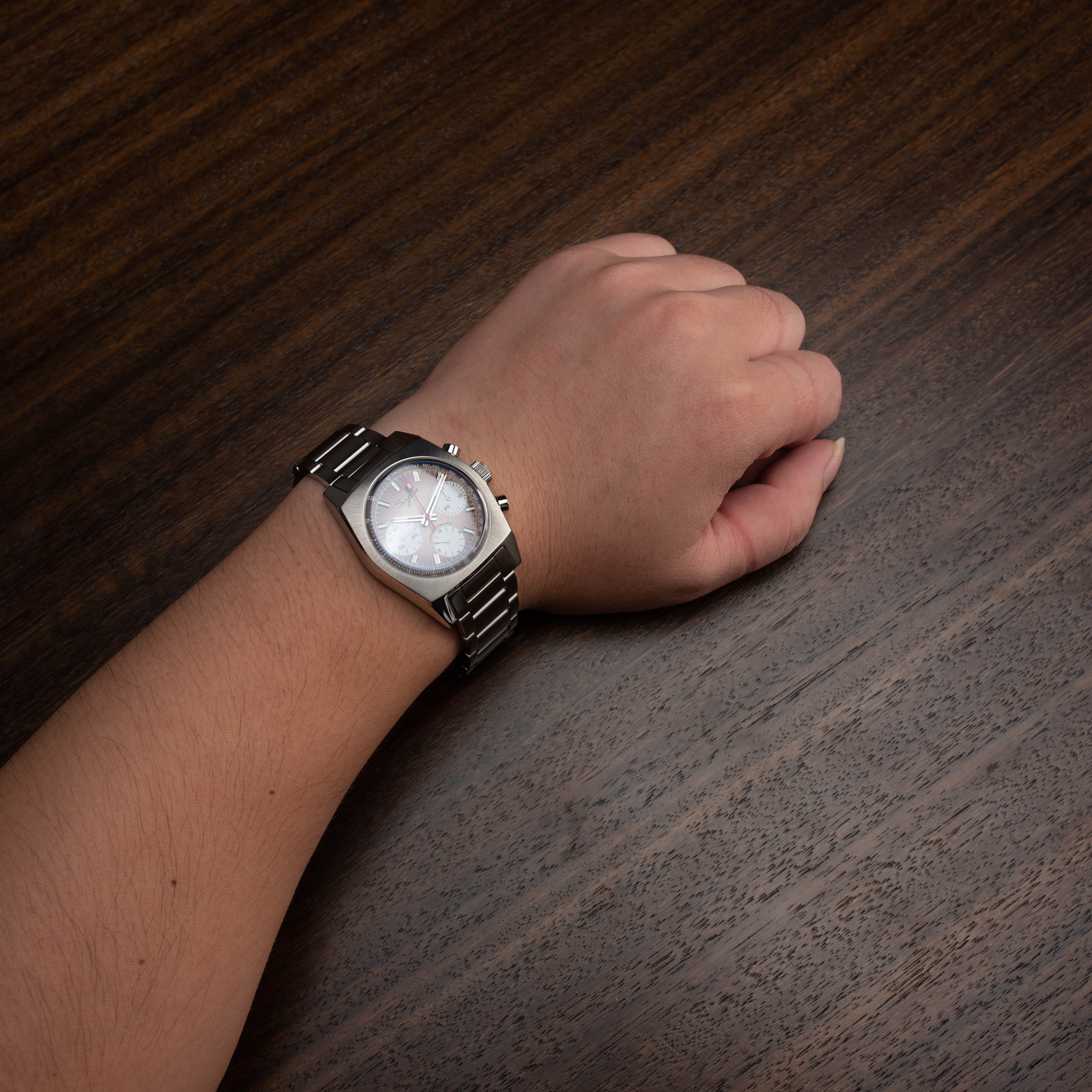 Chrono Heritage S419 Chronograph Smoke Fume Dial-TIME.SHOP