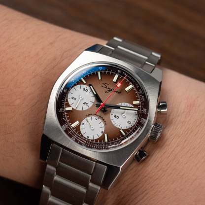 Chrono Heritage S419 Chronograph Smoke Fume Dial-TIME.SHOP