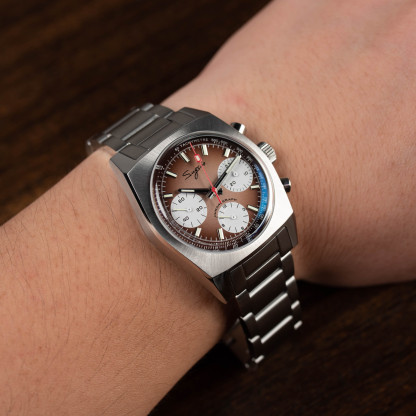 Chrono Heritage S419 Chronograph Smoke Fume Dial-TIME.SHOP