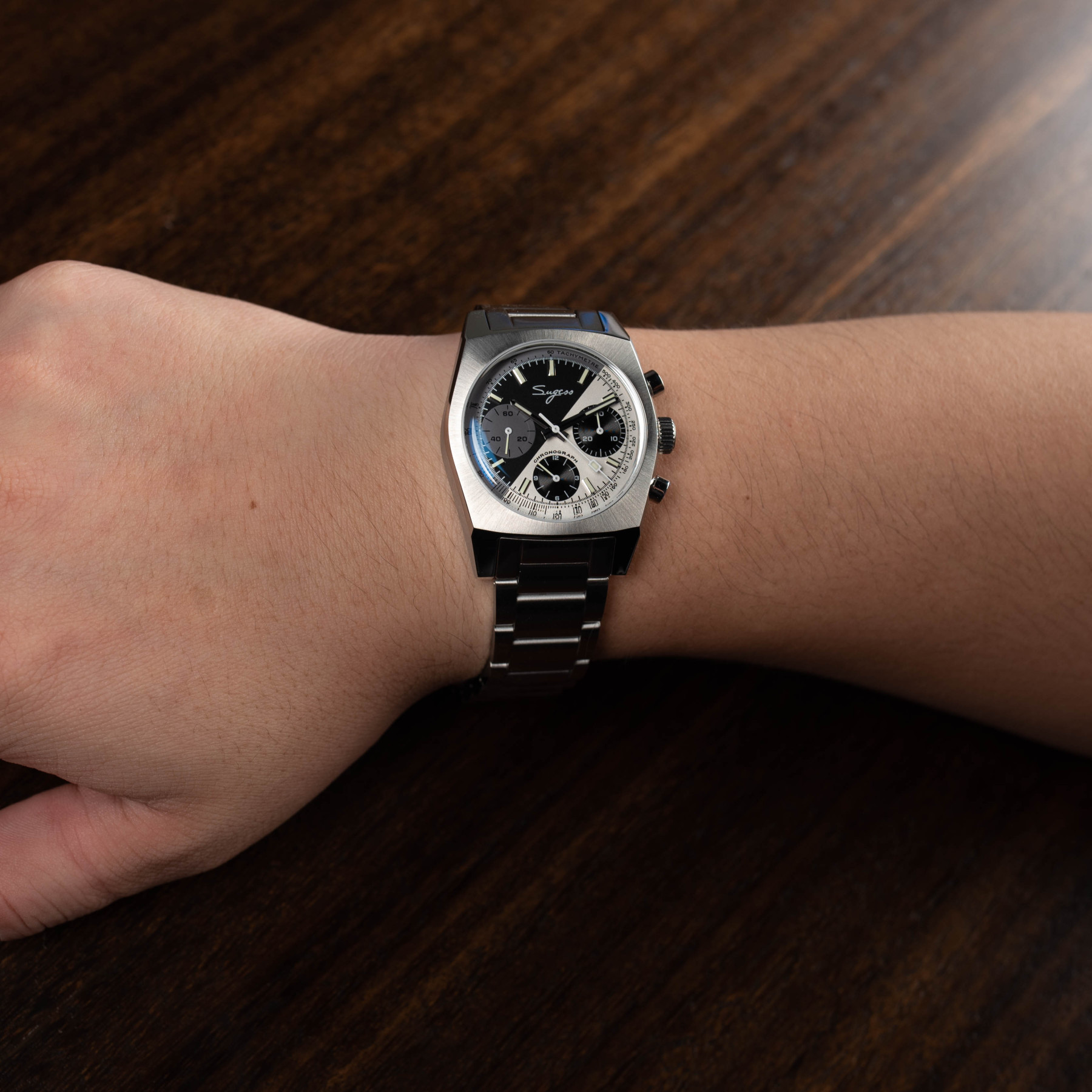 Chrono Heritage S419 Chronograph Zorro Dial-TIME.SHOP