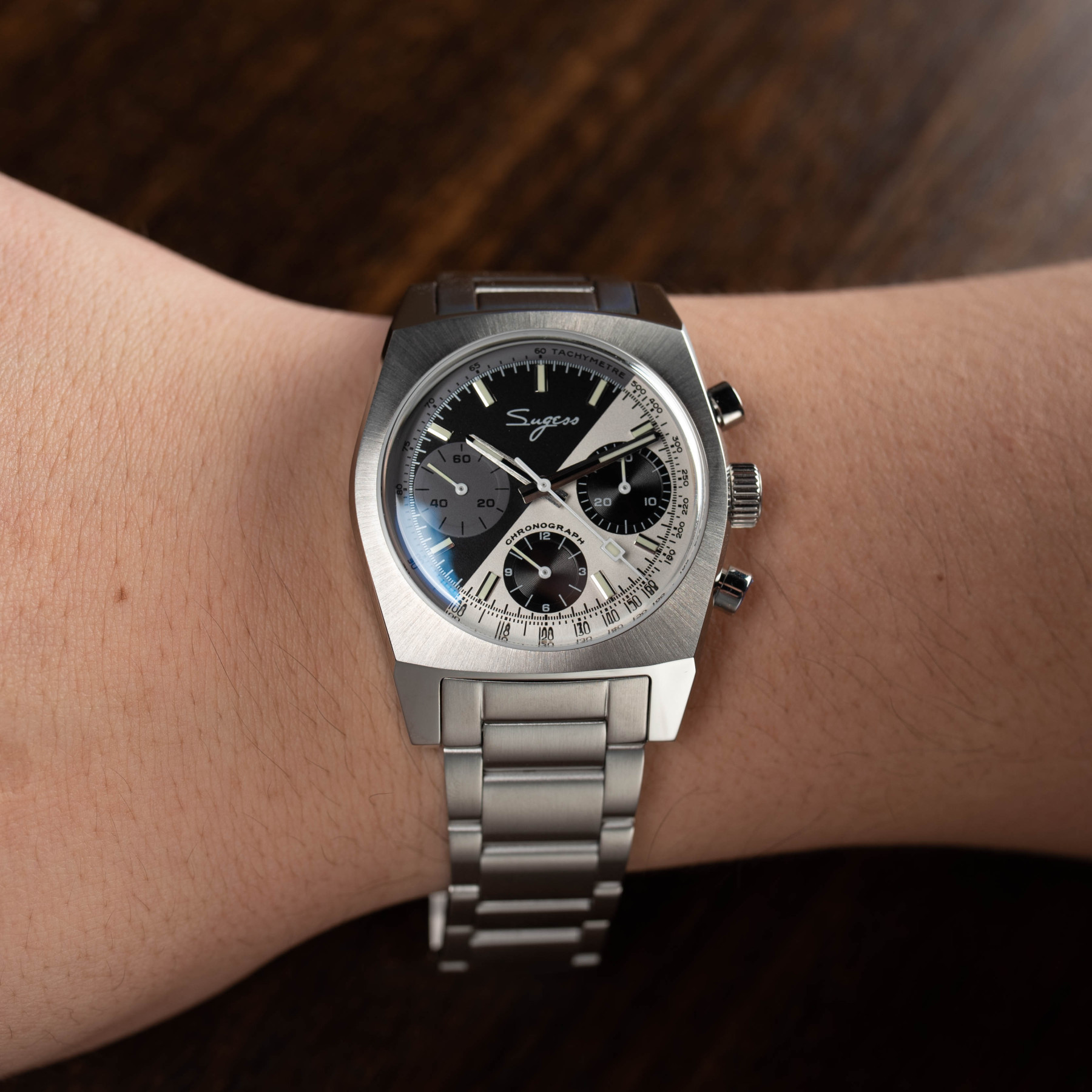 Chrono Heritage S419 Chronograph Zorro Dial-TIME.SHOP