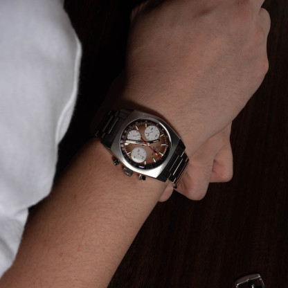 Chrono Heritage S419 Chronograph Smoke Fume Dial-TIME.SHOP