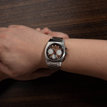 Chrono Heritage S419 Chronograph Smoke Fume Dial-TIME.SHOP