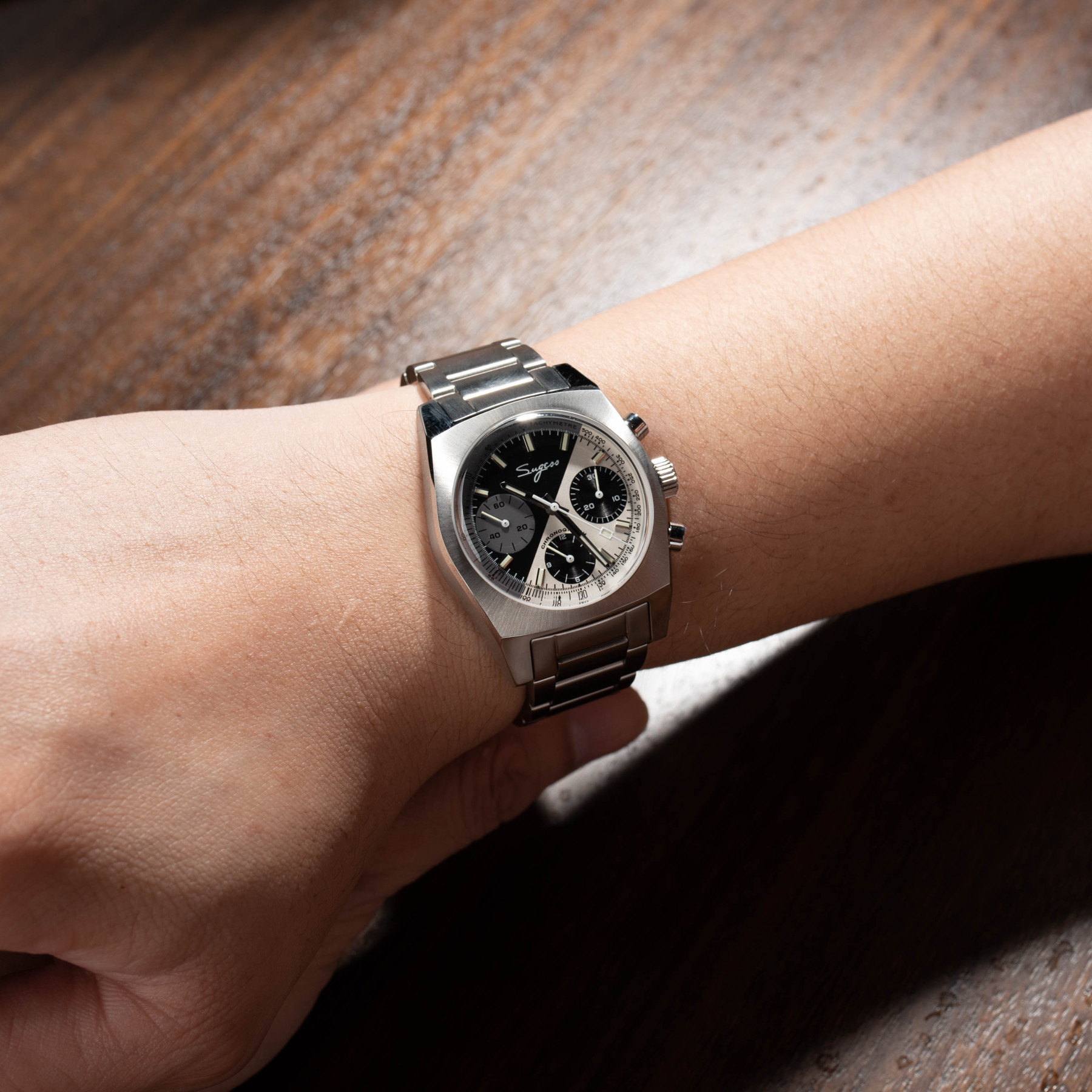 Chrono Heritage S419 Chronograph Smoke Fume Dial-TIME.SHOP