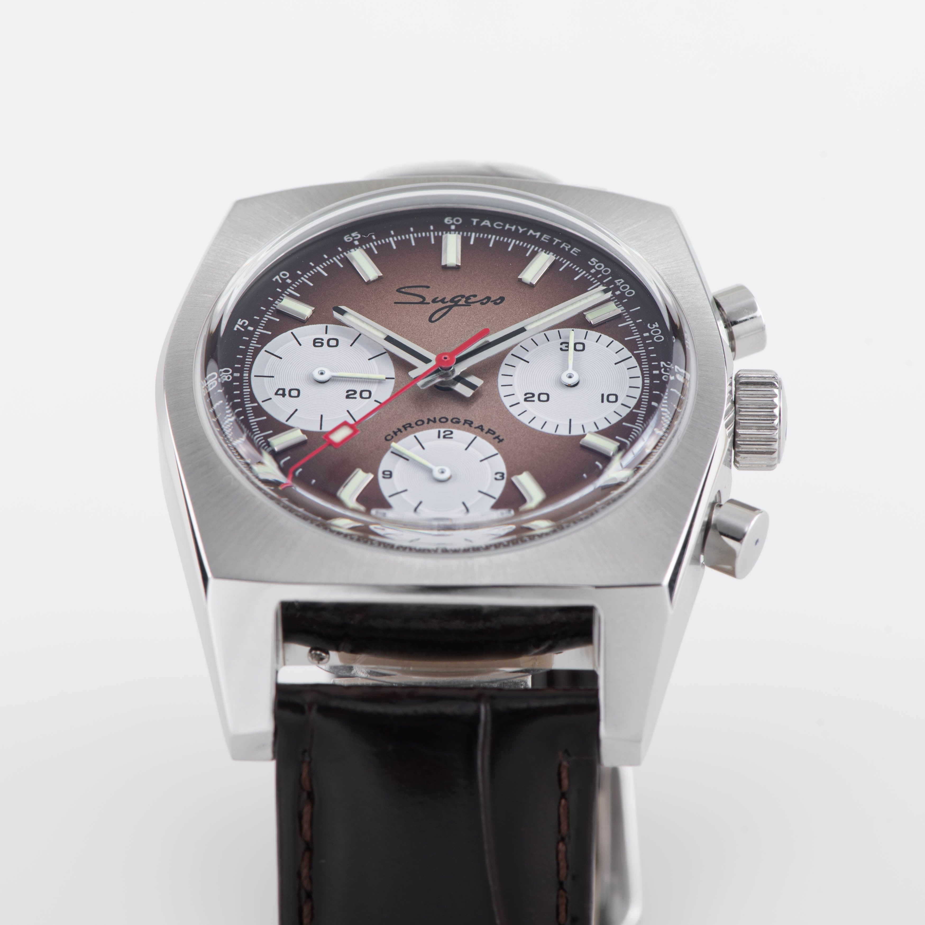 Chrono Heritage S419 Chronograph Smoke Fume Dial-TIME.SHOP