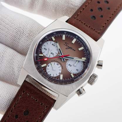 Chrono Heritage S419 Chronograph Smoke Fume Dial-TIME.SHOP