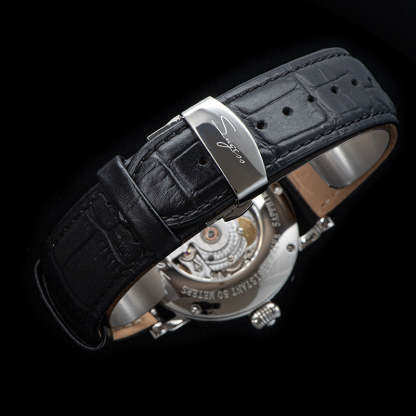 MoonPhase Master SU2108SZ Stainless-Steel Moon Phase Blue Indices-TIME.SHOP