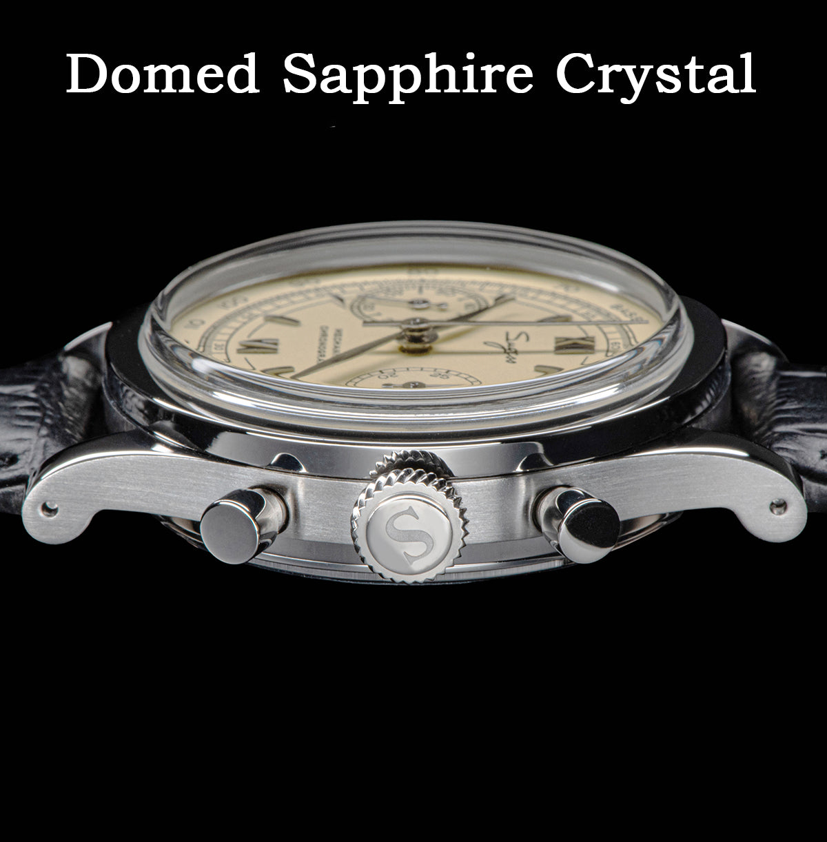 Chrono Heritage 411 SU1901CS Creamy Dial-TIME.SHOP