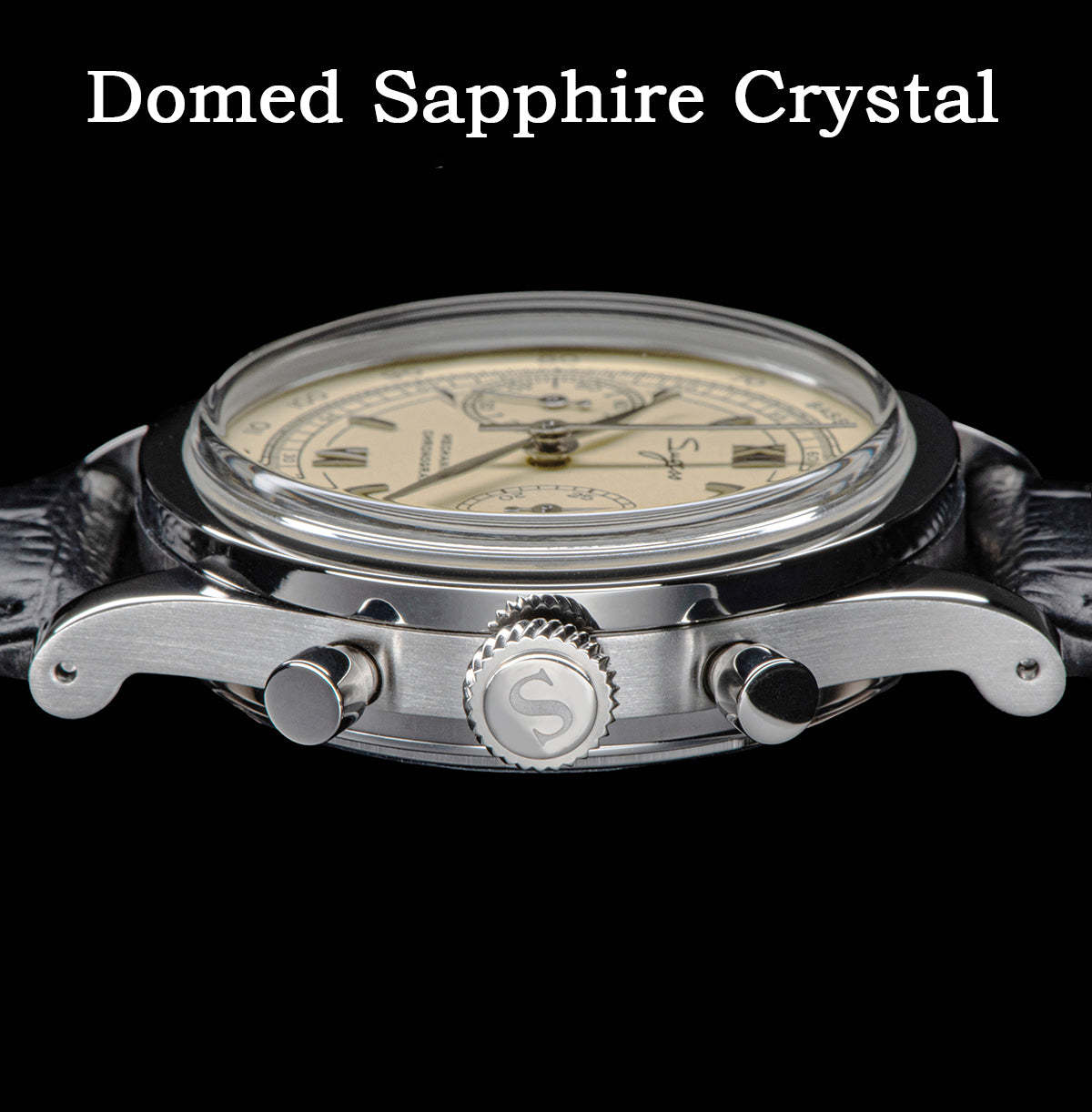 Chrono Heritage 411 SU1901CS Creamy Dial-TIME.SHOP