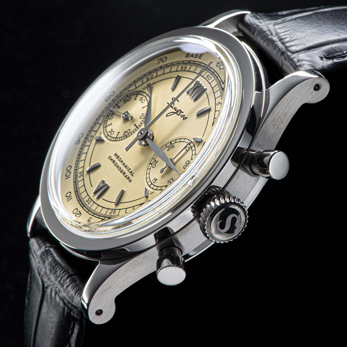 Chrono Heritage 411 SU1901CS Creamy Dial-TIME.SHOP