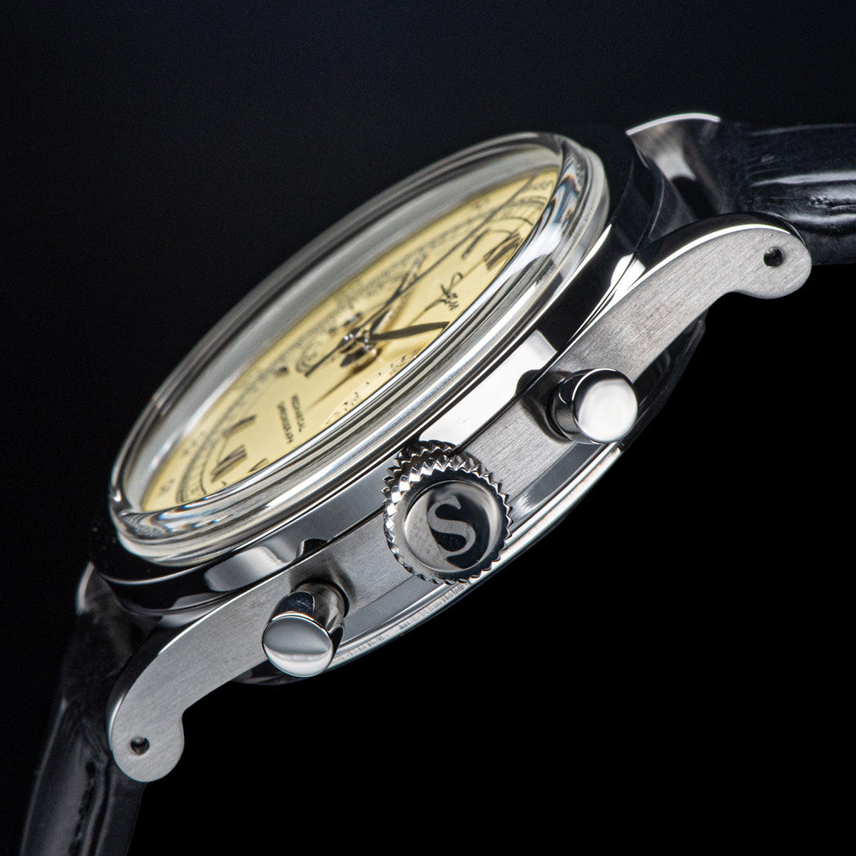 Chrono Heritage 411 SU1901CS Creamy Dial-TIME.SHOP