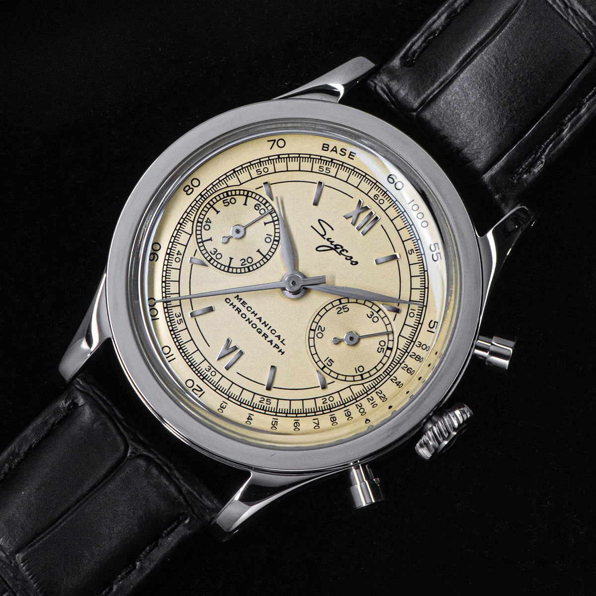 Chrono Heritage 411 SU1901CS Creamy Dial-TIME.SHOP